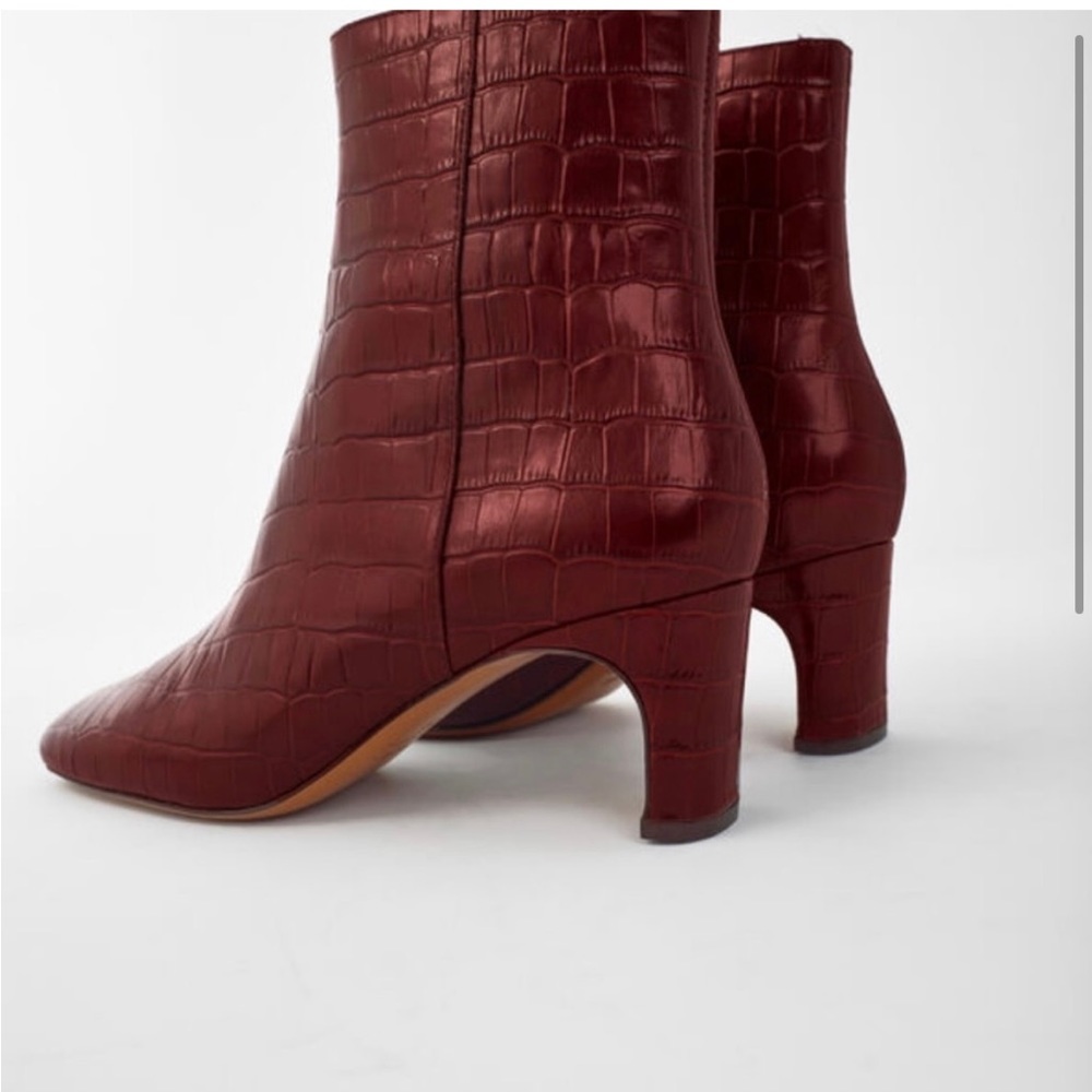 Maje Leather Ankle Boots Europe size 36